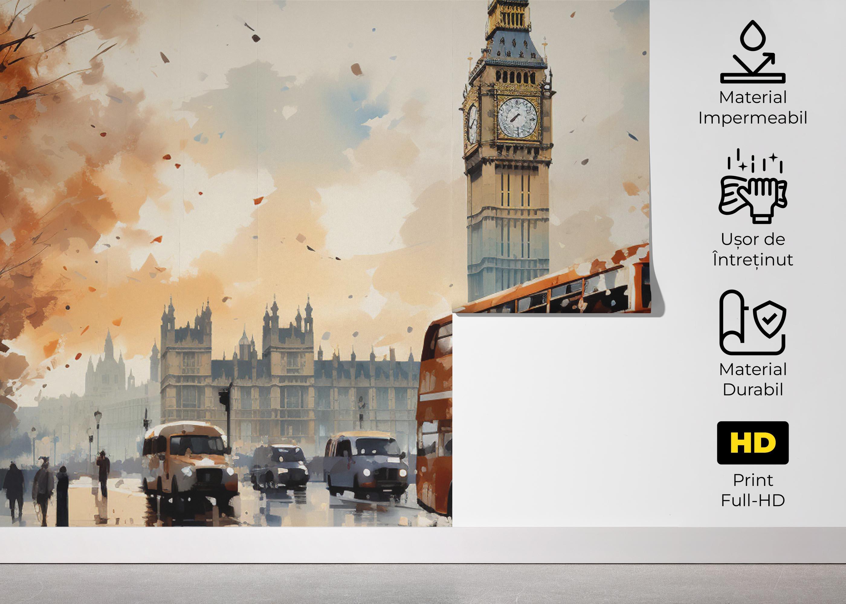 Fototapet Urban Life England mockup 5