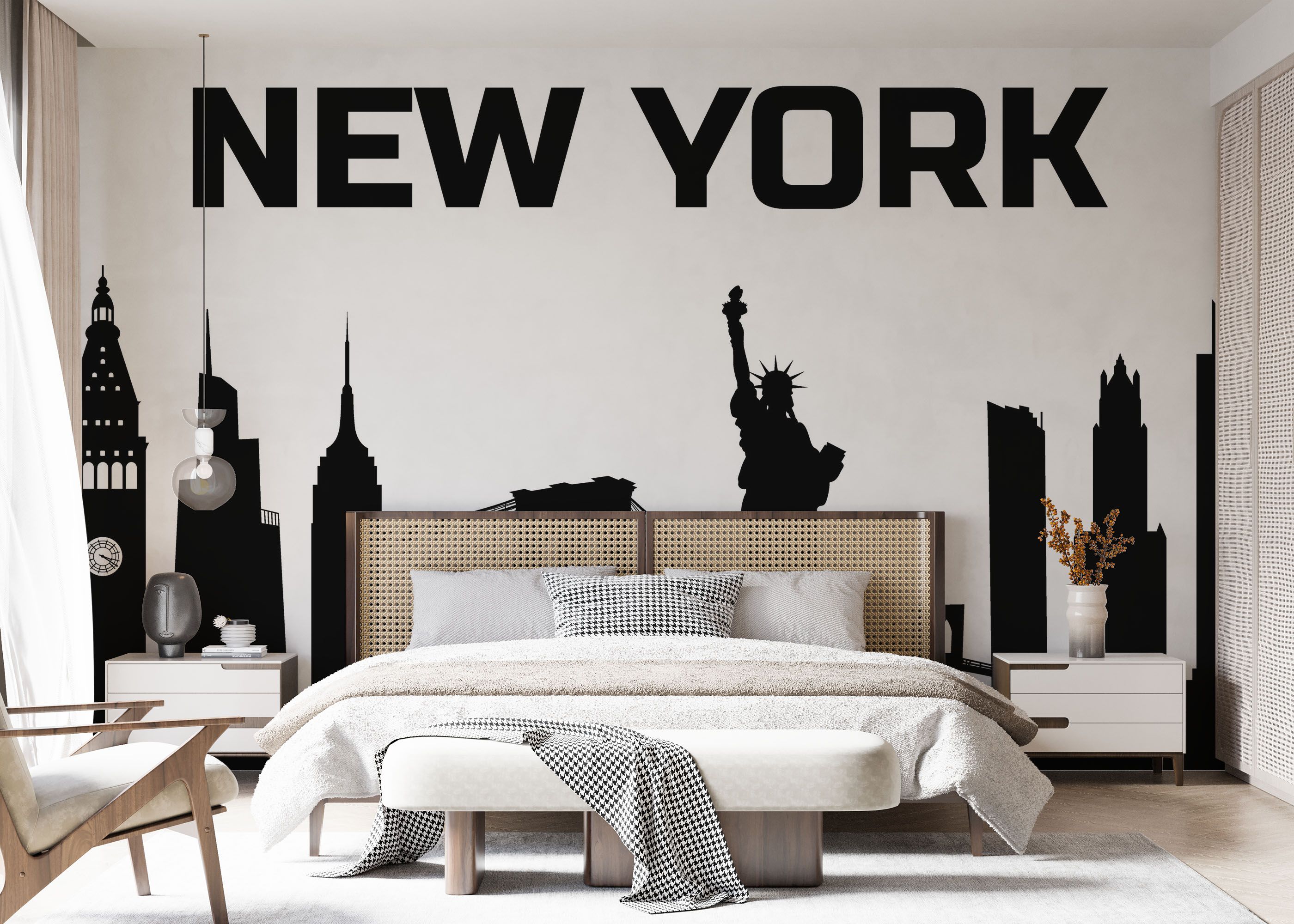 Big New York Text mockup 7