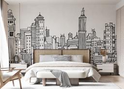 Black Line Skylines mockup 7