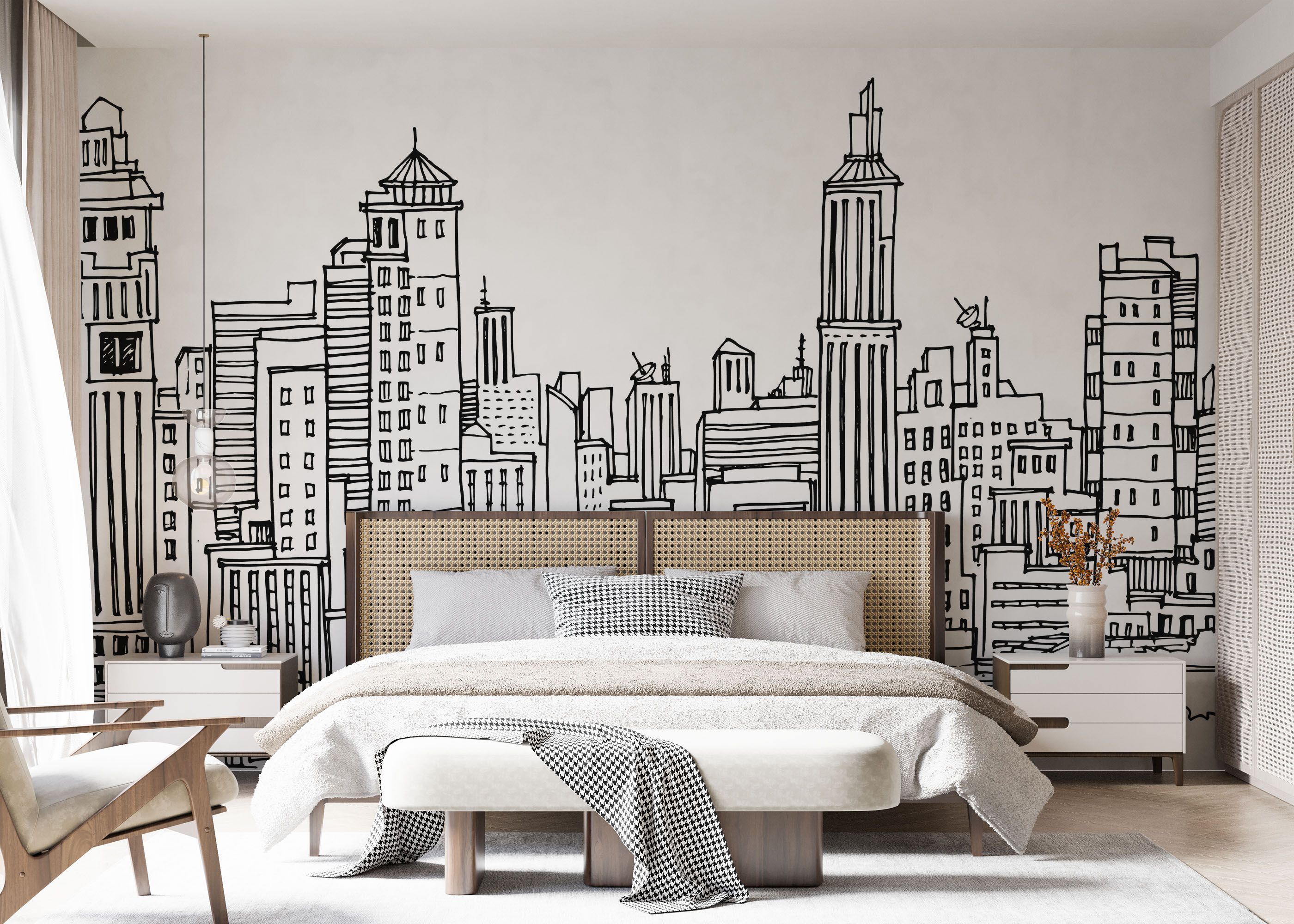 Black Line Skylines mockup 7