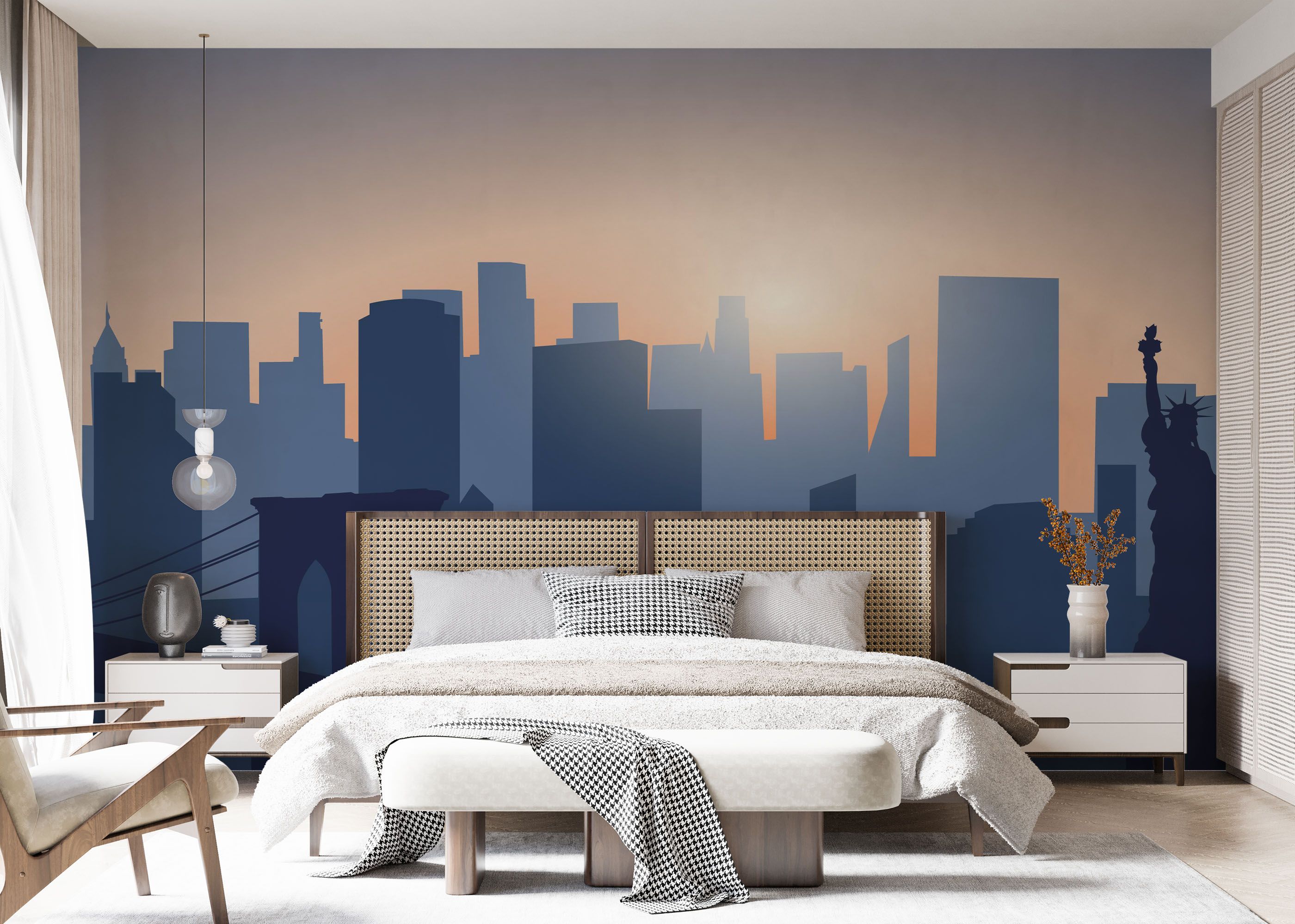 Blue New York mockup 7