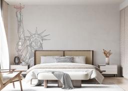 Liberty Line Statue mockup 7