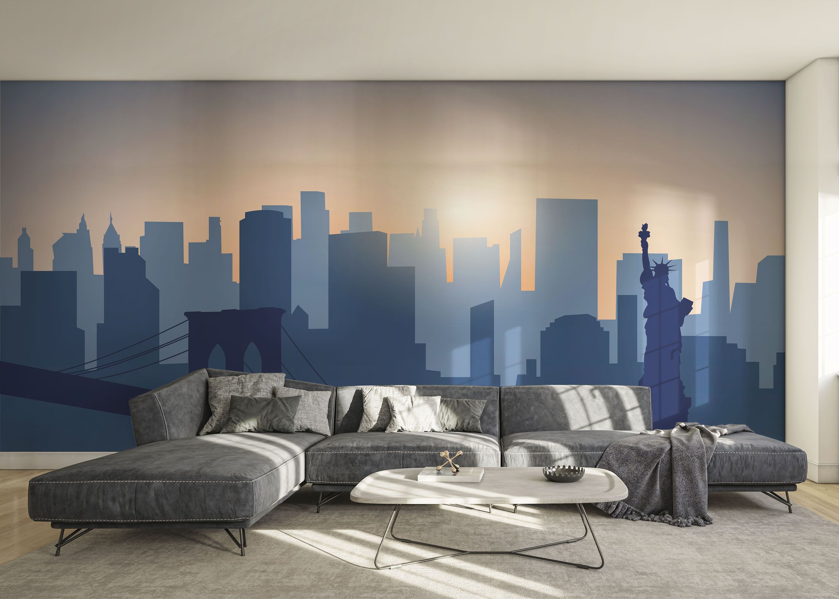 Blue New York mockup 0