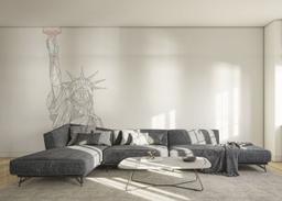 Liberty Line Statue mockup 0