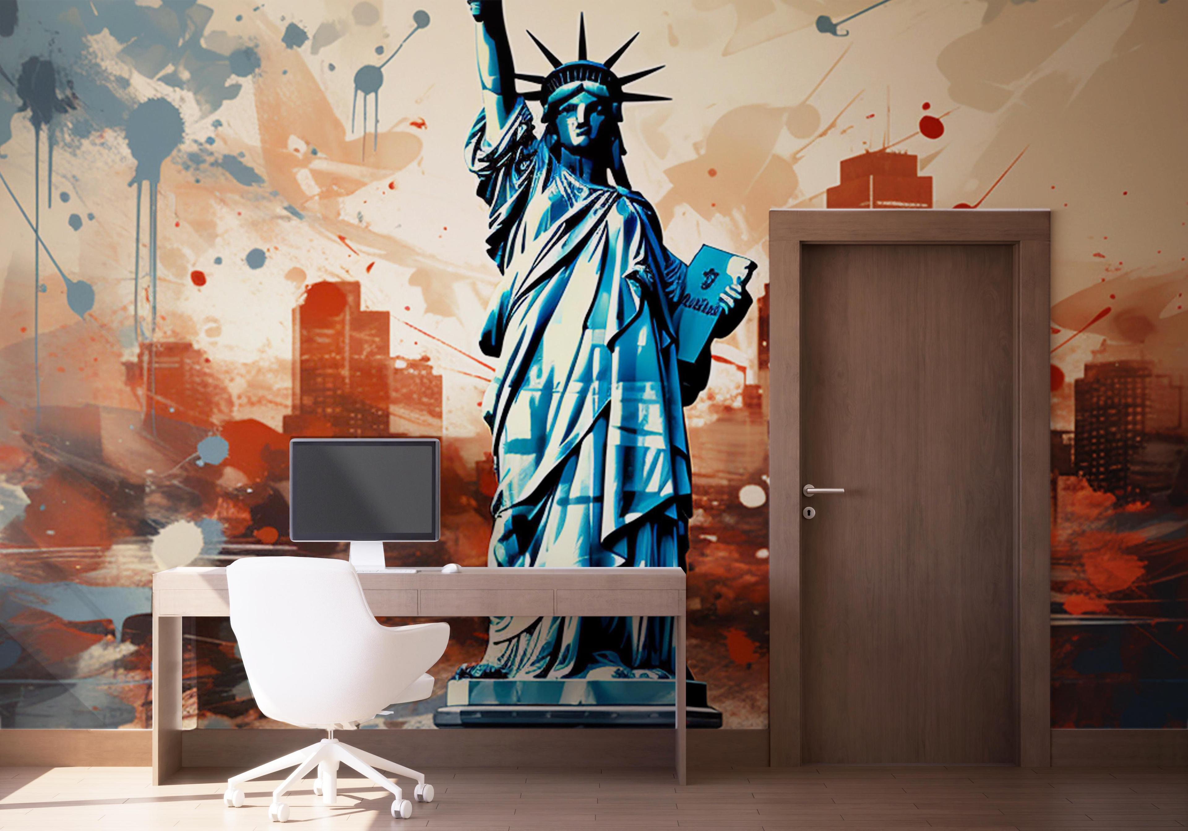 Fototapet Beauty Of United States mockup 1