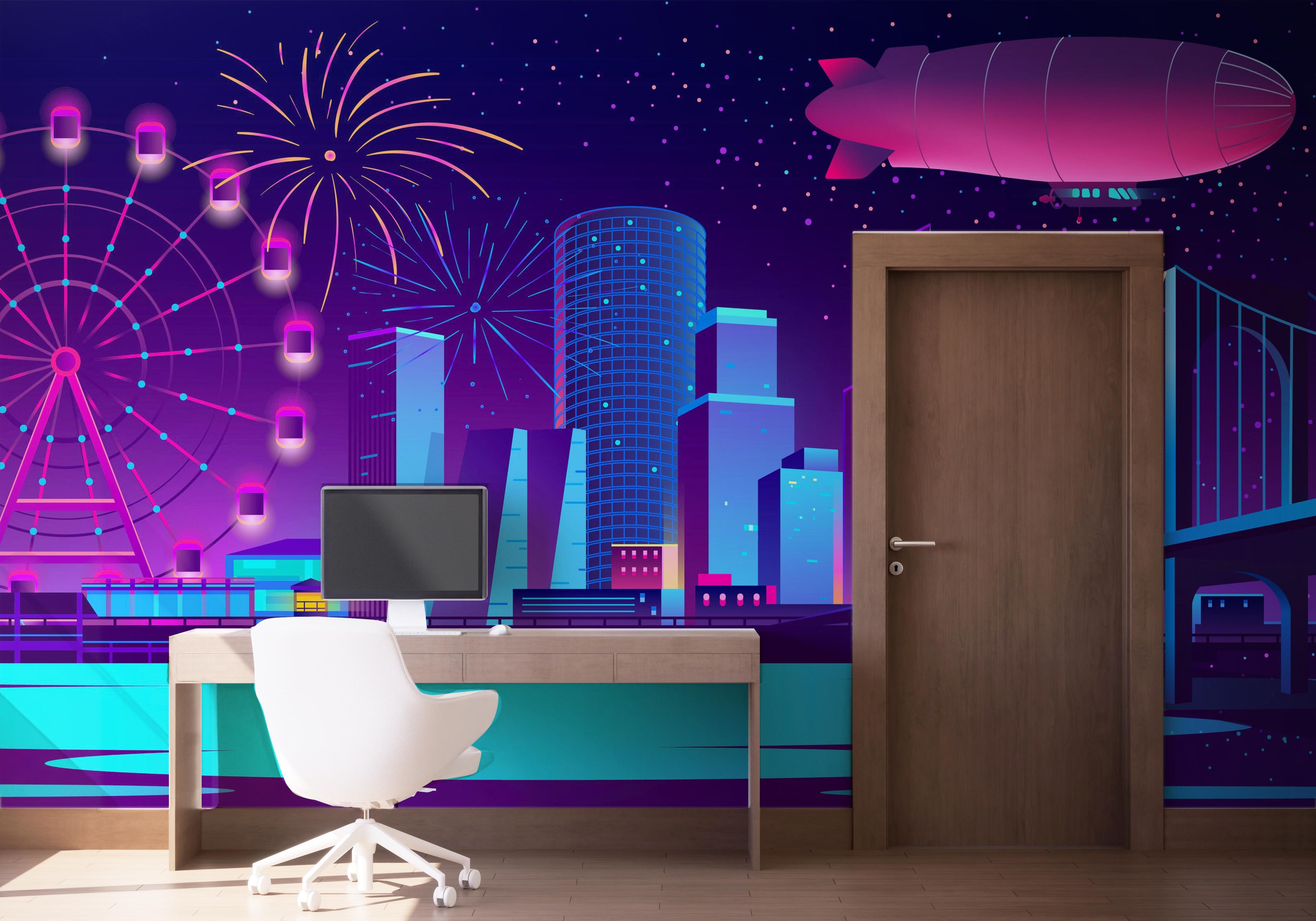 Blue Purple Nyc mockup 1