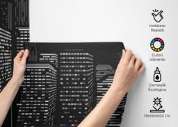 Falling Lights Art mockup 2