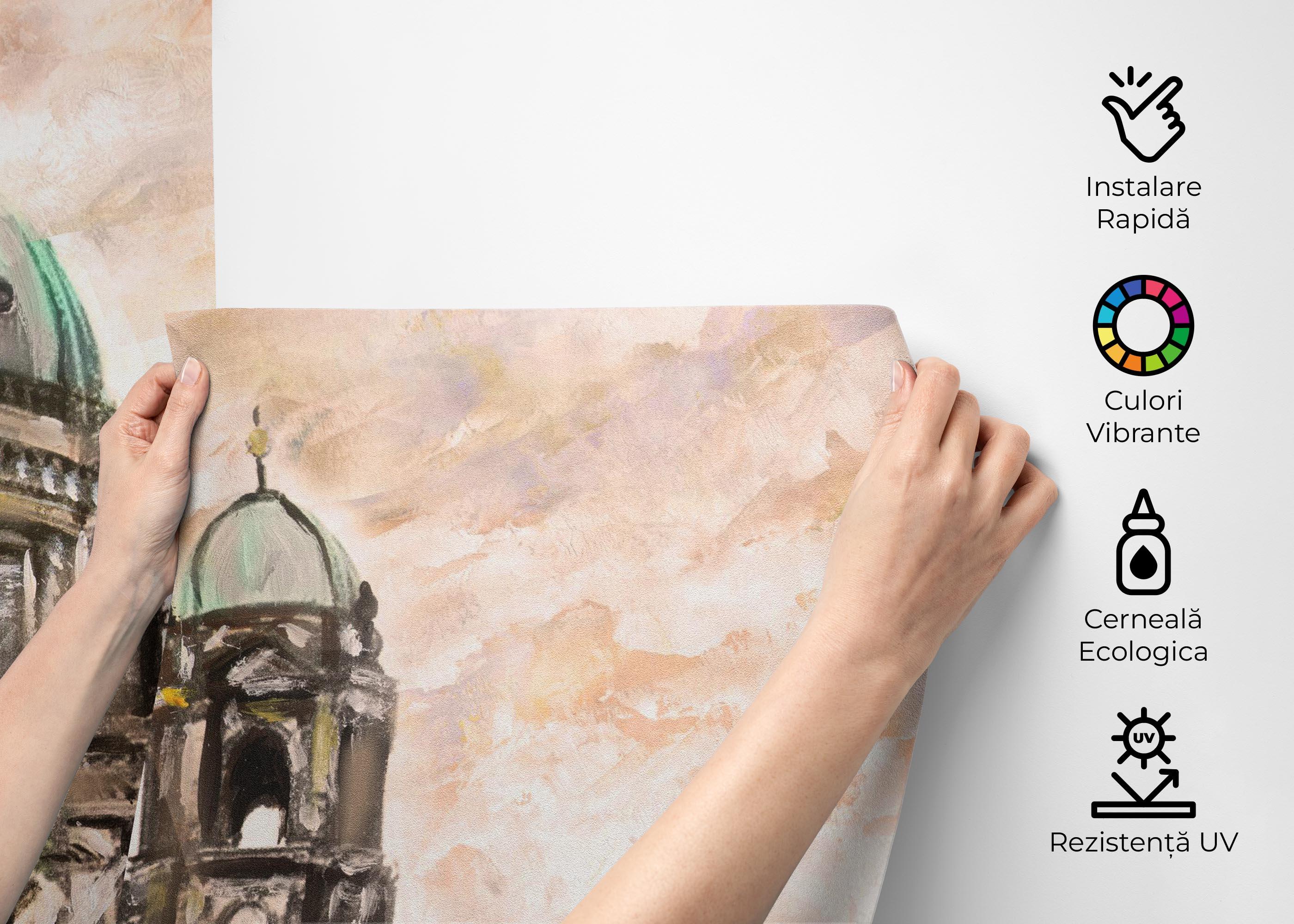 Fototapet Lost In The City mockup 2