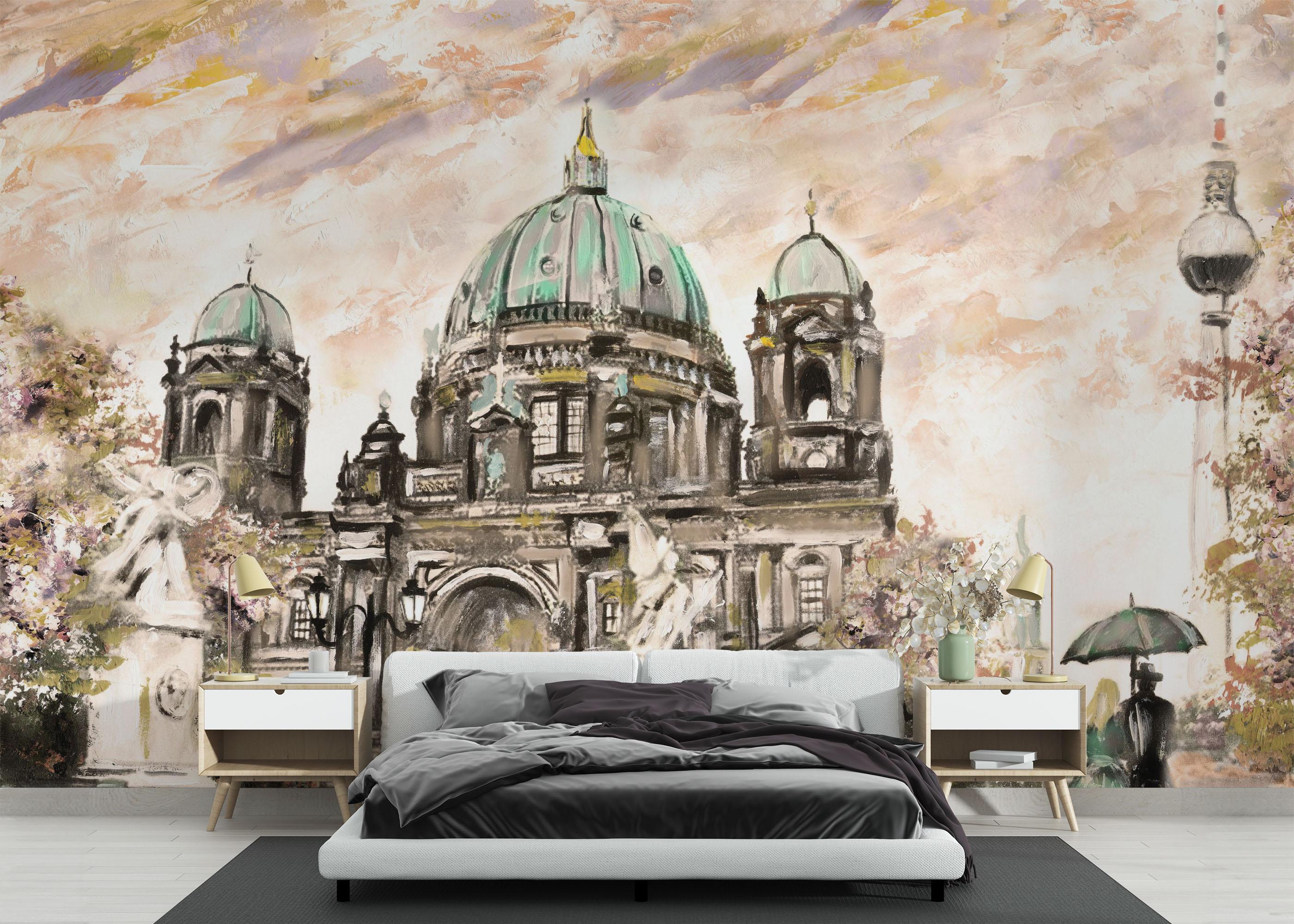 Fototapet Lost In The City mockup 3