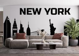 Big New York Text mockup 4
