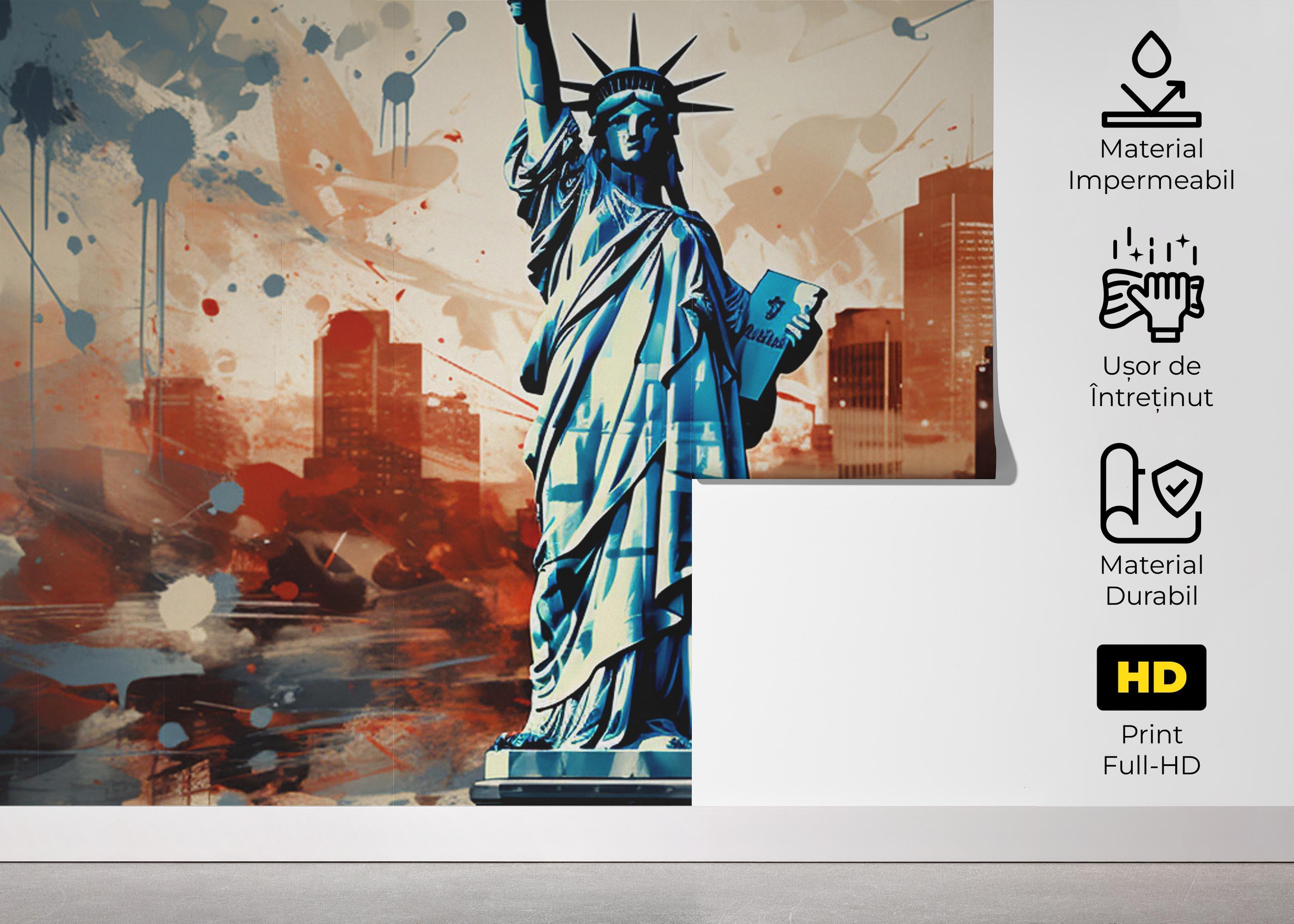 Fototapet Beauty Of United States mockup 5