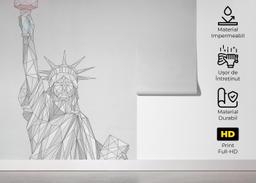 Liberty Line Statue mockup 5