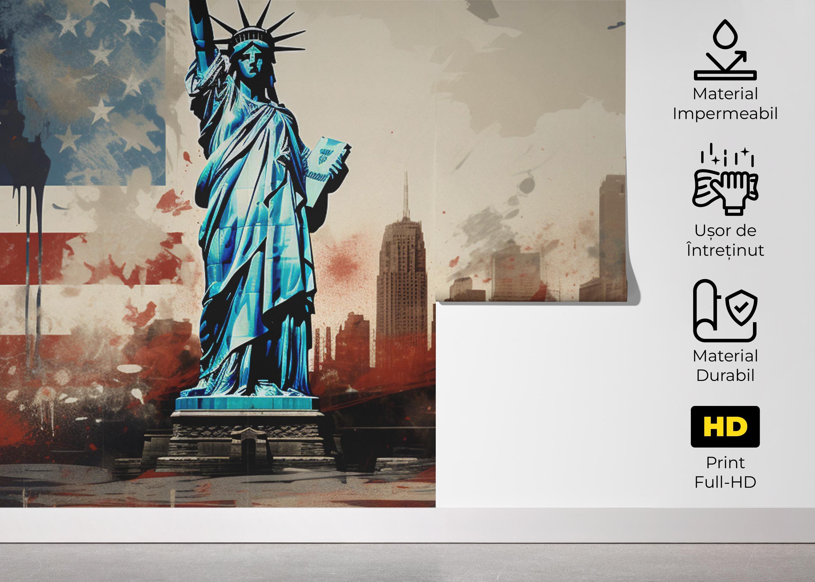 United States Statue mockup 5