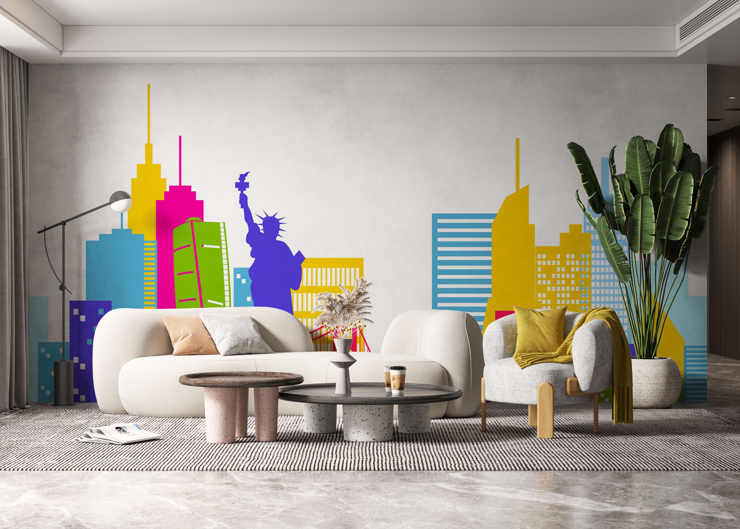 Colorful Nyc mockup 6