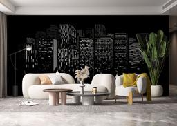 Falling Lights Art mockup 6