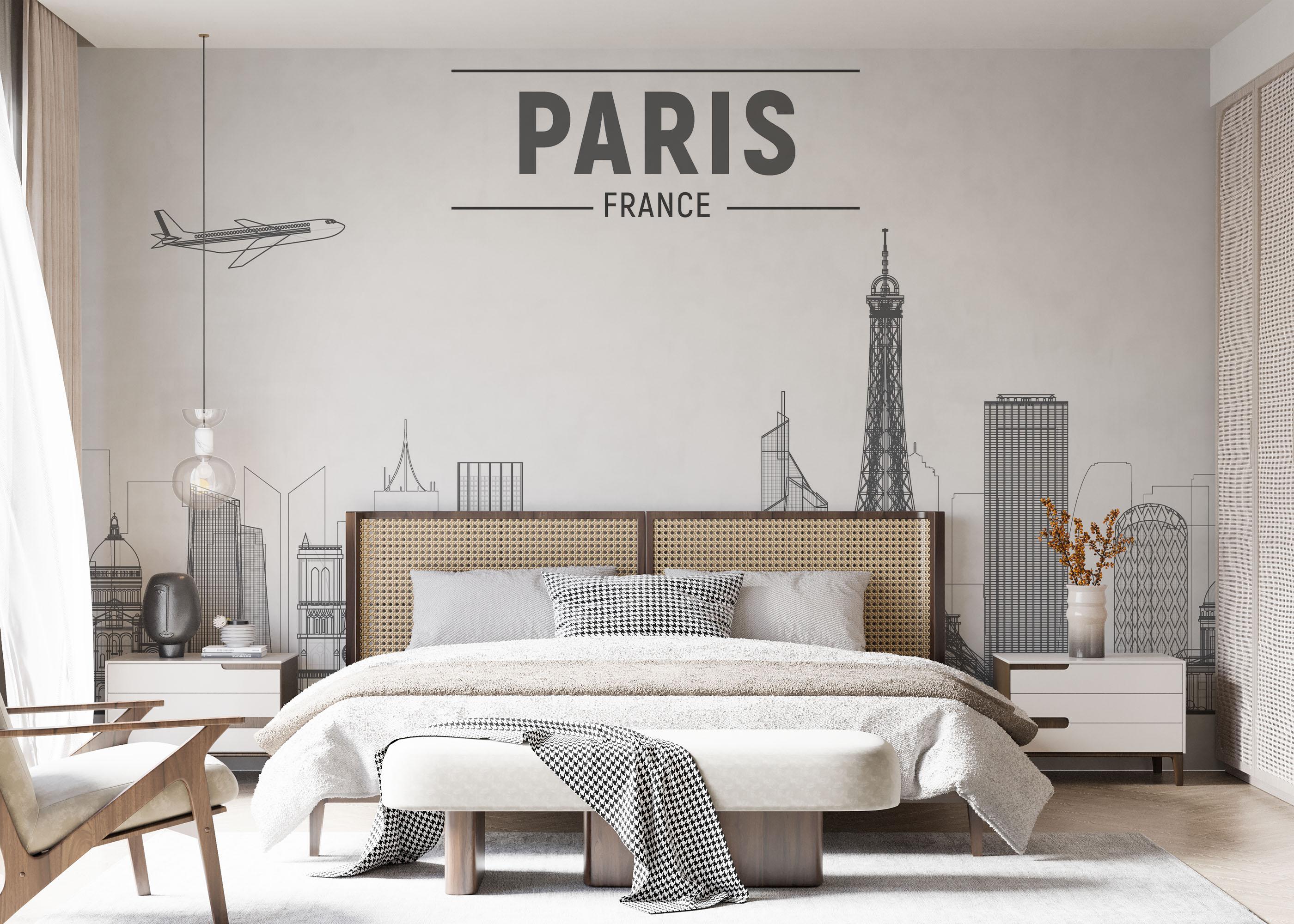 Fototapet Paris France mockup 7