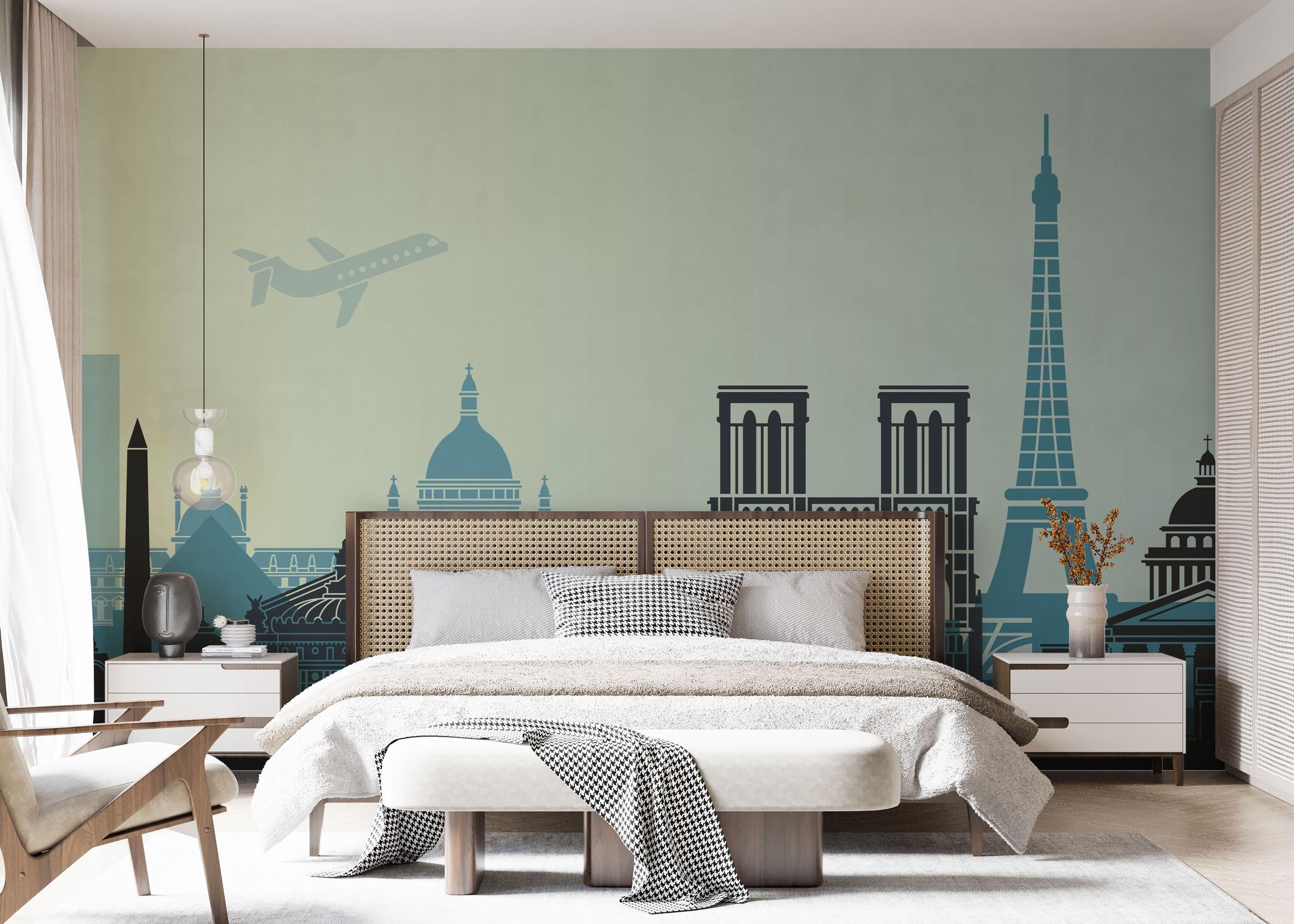 Fototapet Paris Travel mockup 7