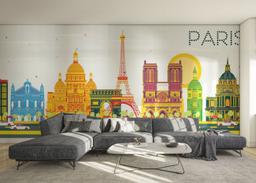 Colorful Paris mockup 0