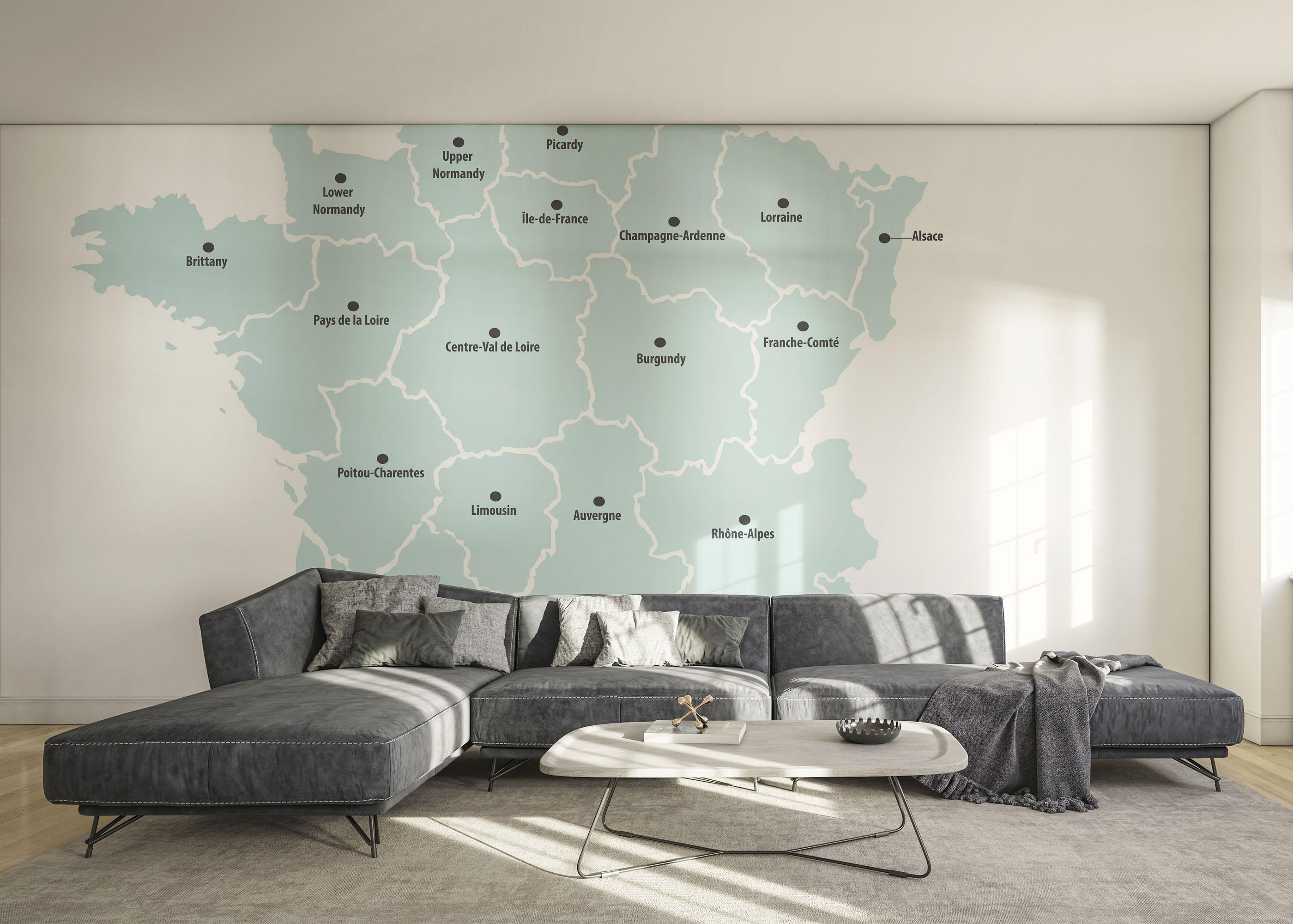 Fototapet France Regions mockup 0