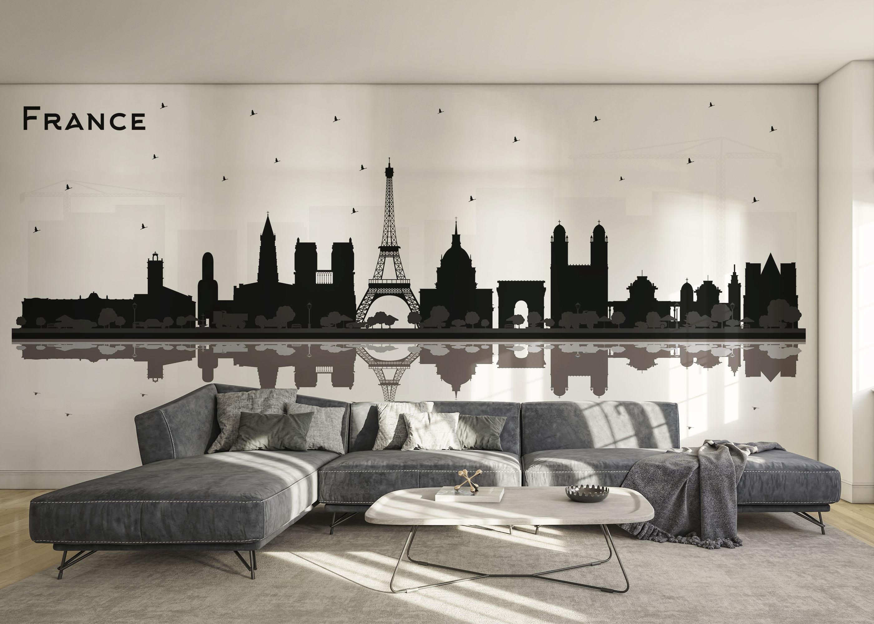 Fototapet France Water View mockup 0