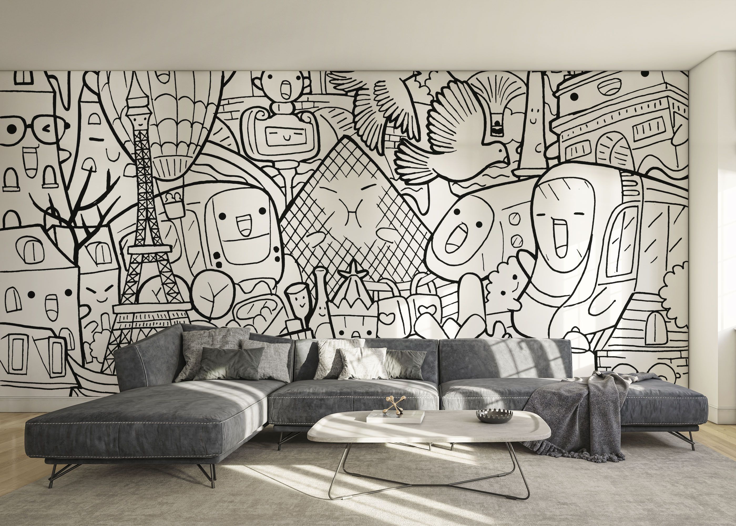 Paris Doodle mockup 0