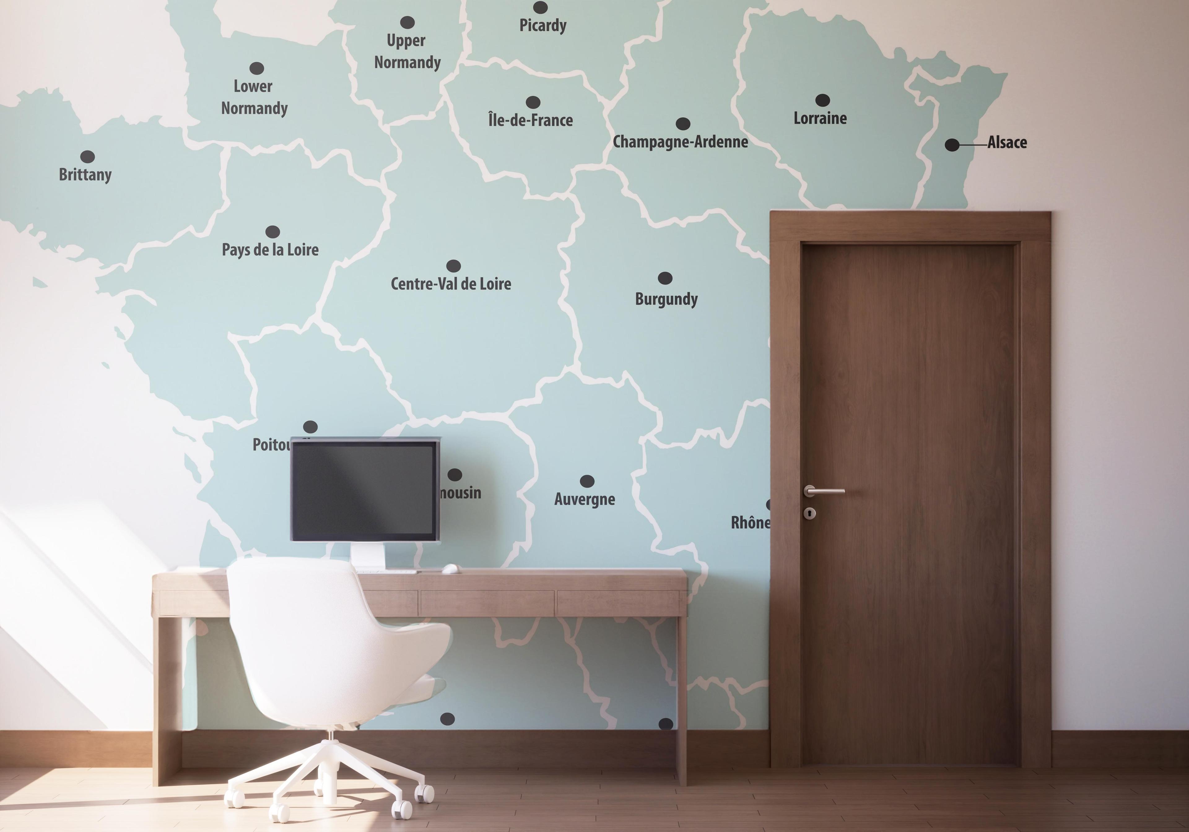 Fototapet France Regions mockup 1