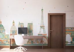 Orange Green Paris mockup 1