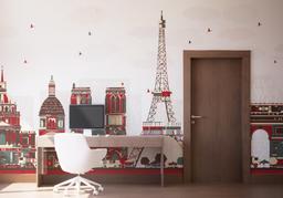 Red Grey Paris mockup 1