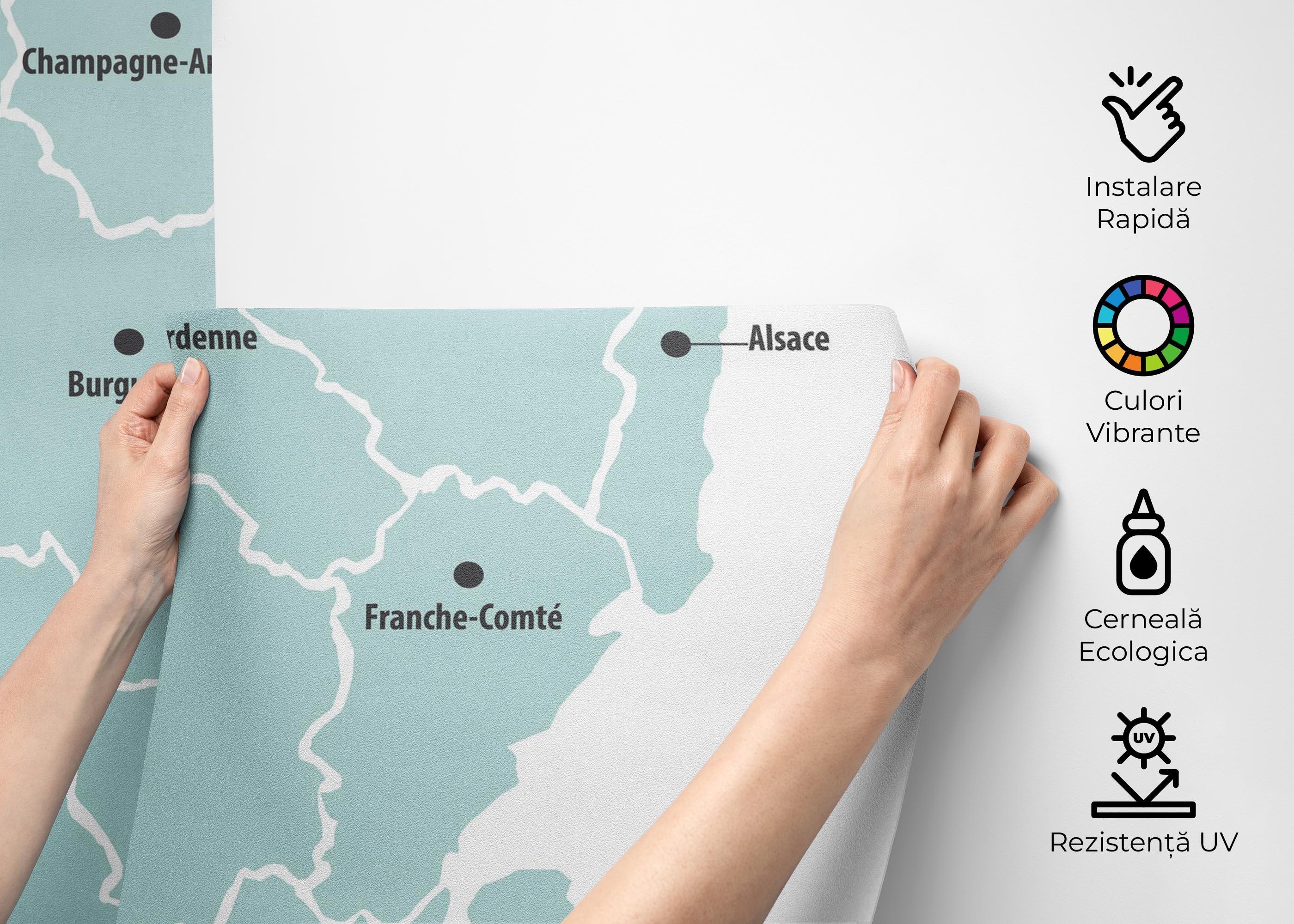 Fototapet France Regions mockup 2