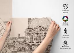 Louvres Sketch mockup 2