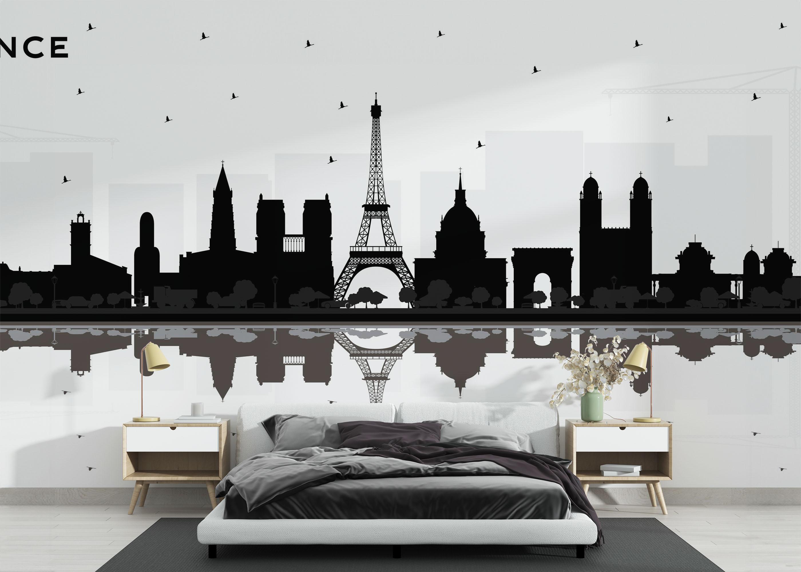 Fototapet France Water View mockup 3