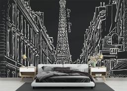 White Paris Sketch mockup 3