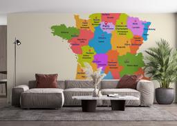 France Colorful Map mockup 4