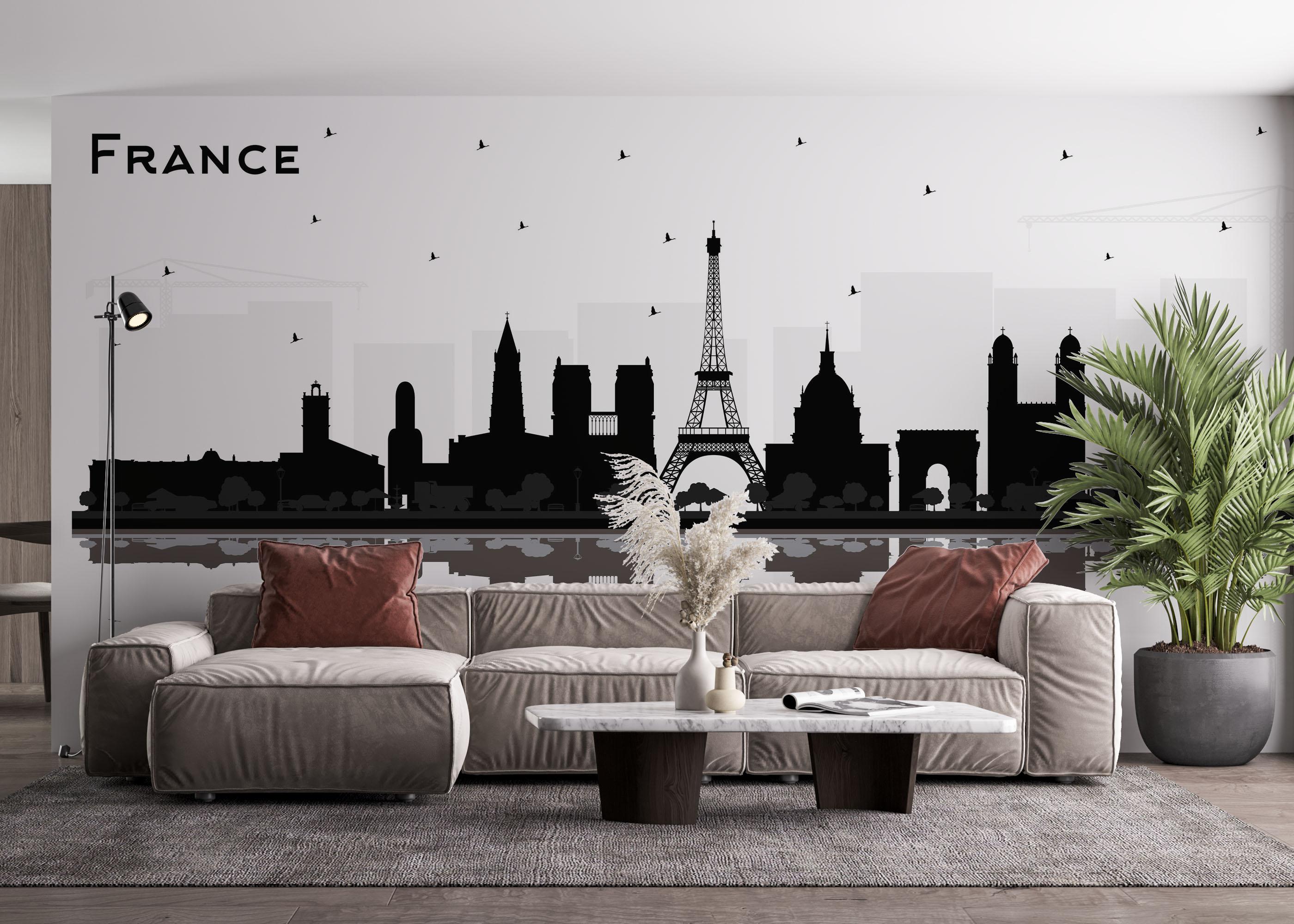 Fototapet France Water View mockup 4