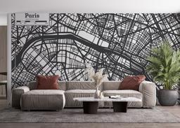 Paris City Map mockup 4
