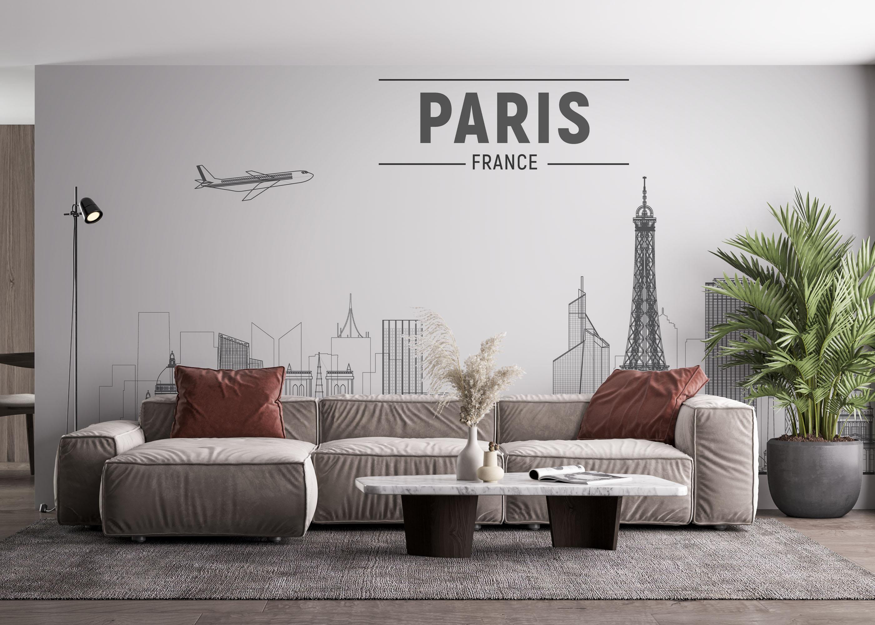 Fototapet Paris France mockup 4