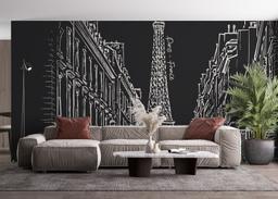 White Paris Sketch mockup 4