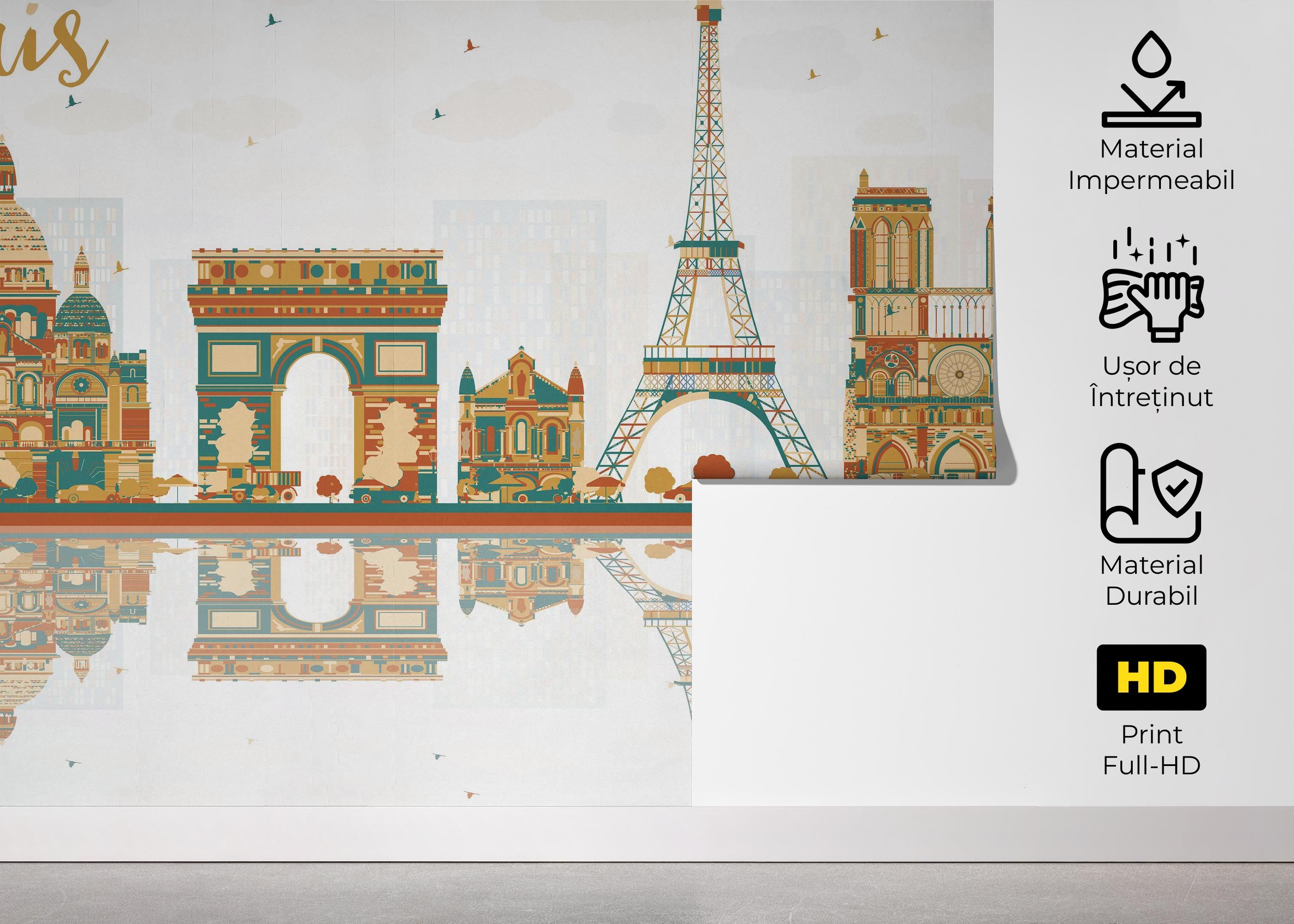 Green Brown Paris mockup 5