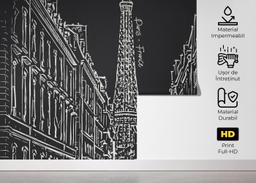 White Paris Sketch mockup 5