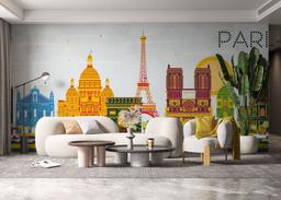 Colorful Paris mockup 6