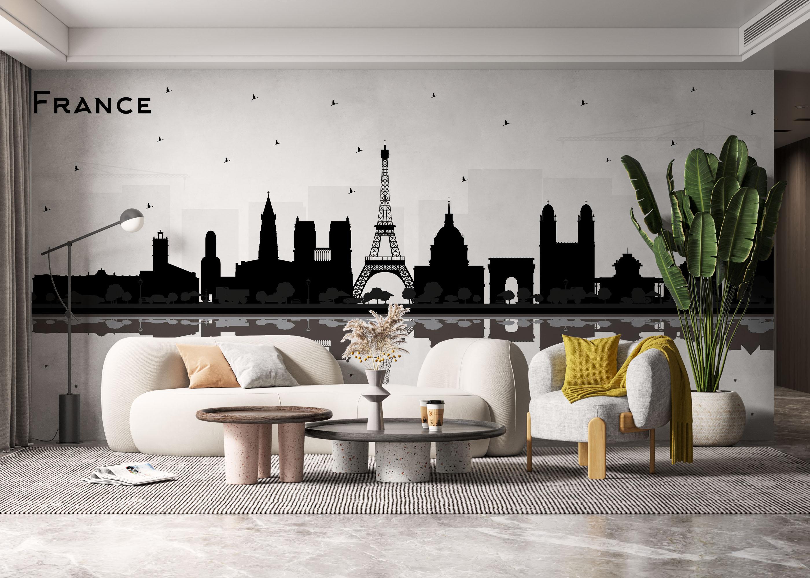 Fototapet France Water View mockup 6