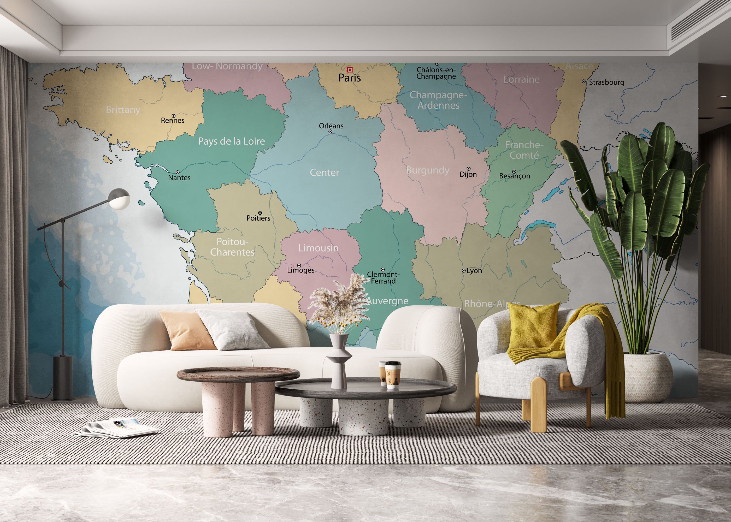 Paris Map Color mockup 6