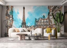 Paris Vibe Drawing mockup 6