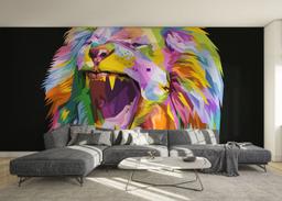 Angry Lion Head mockup 0