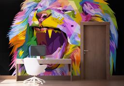 Angry Lion Head mockup 1