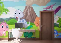 Cartoon Baby Dinosaurs mockup 1