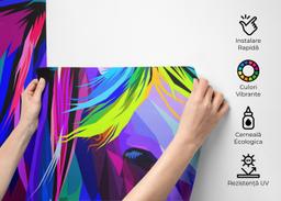 Beautiful Color Horse mockup 2