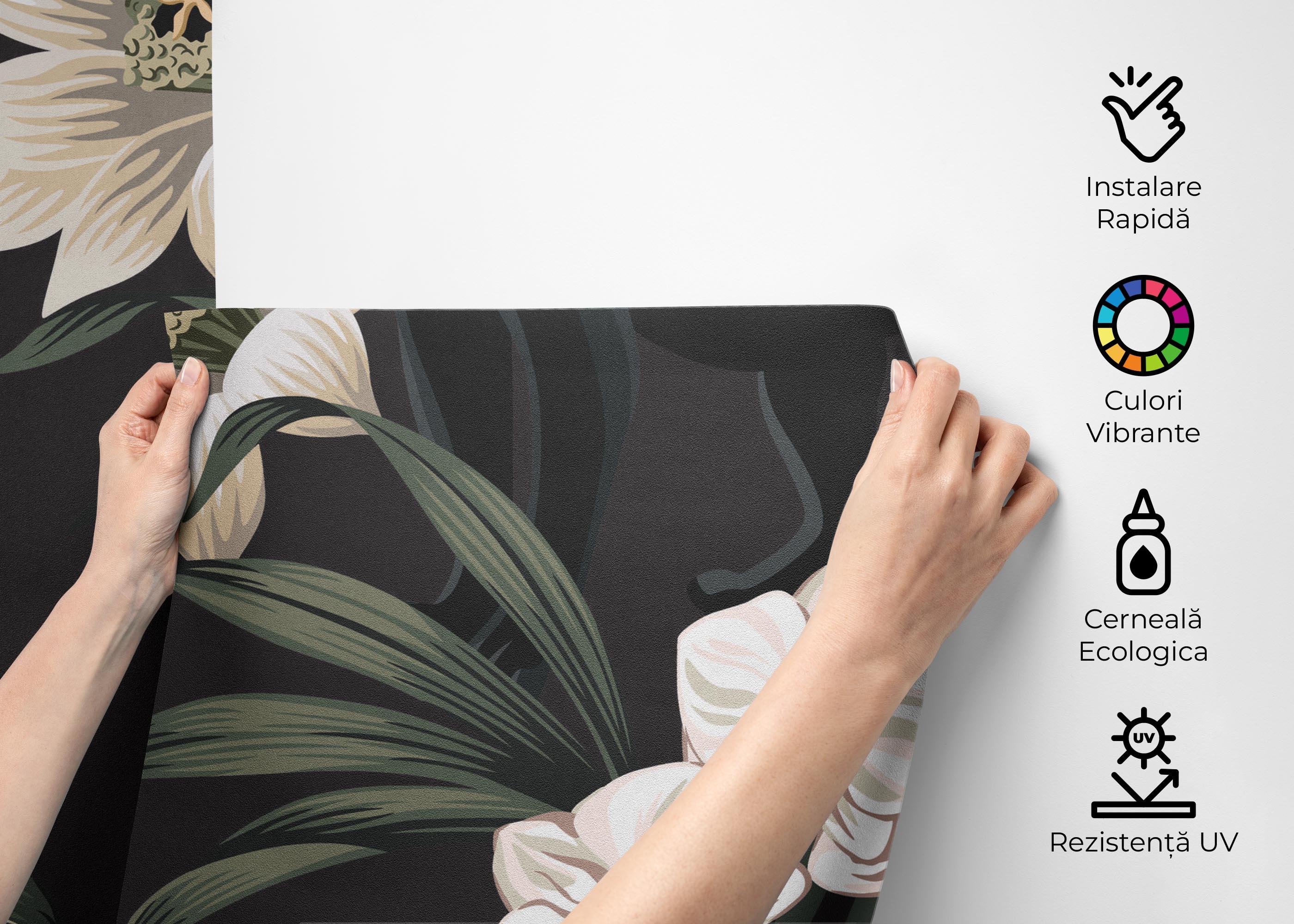 Fototapet Black Panther Art mockup 2