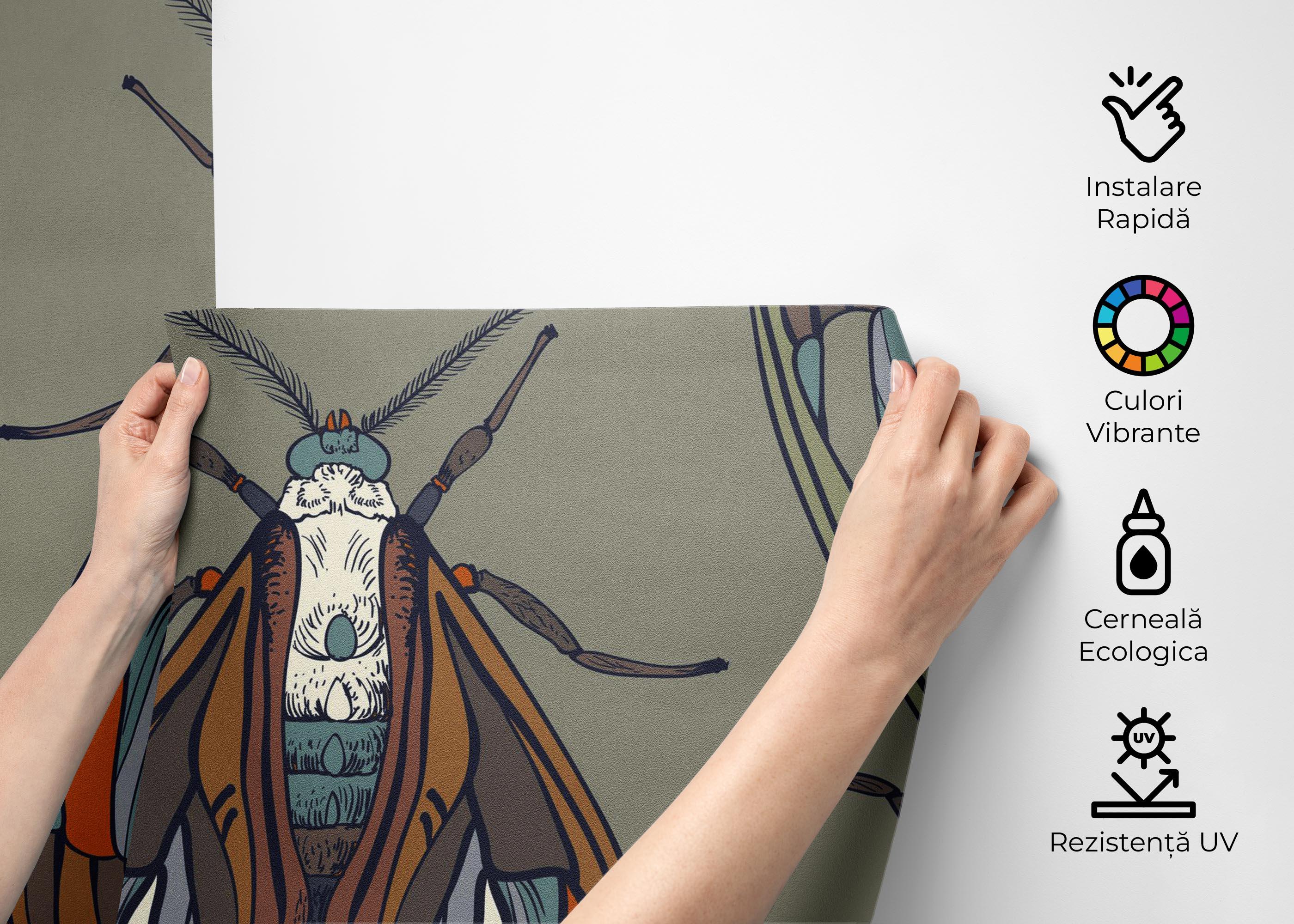 Fototapet Brown Insect mockup 2