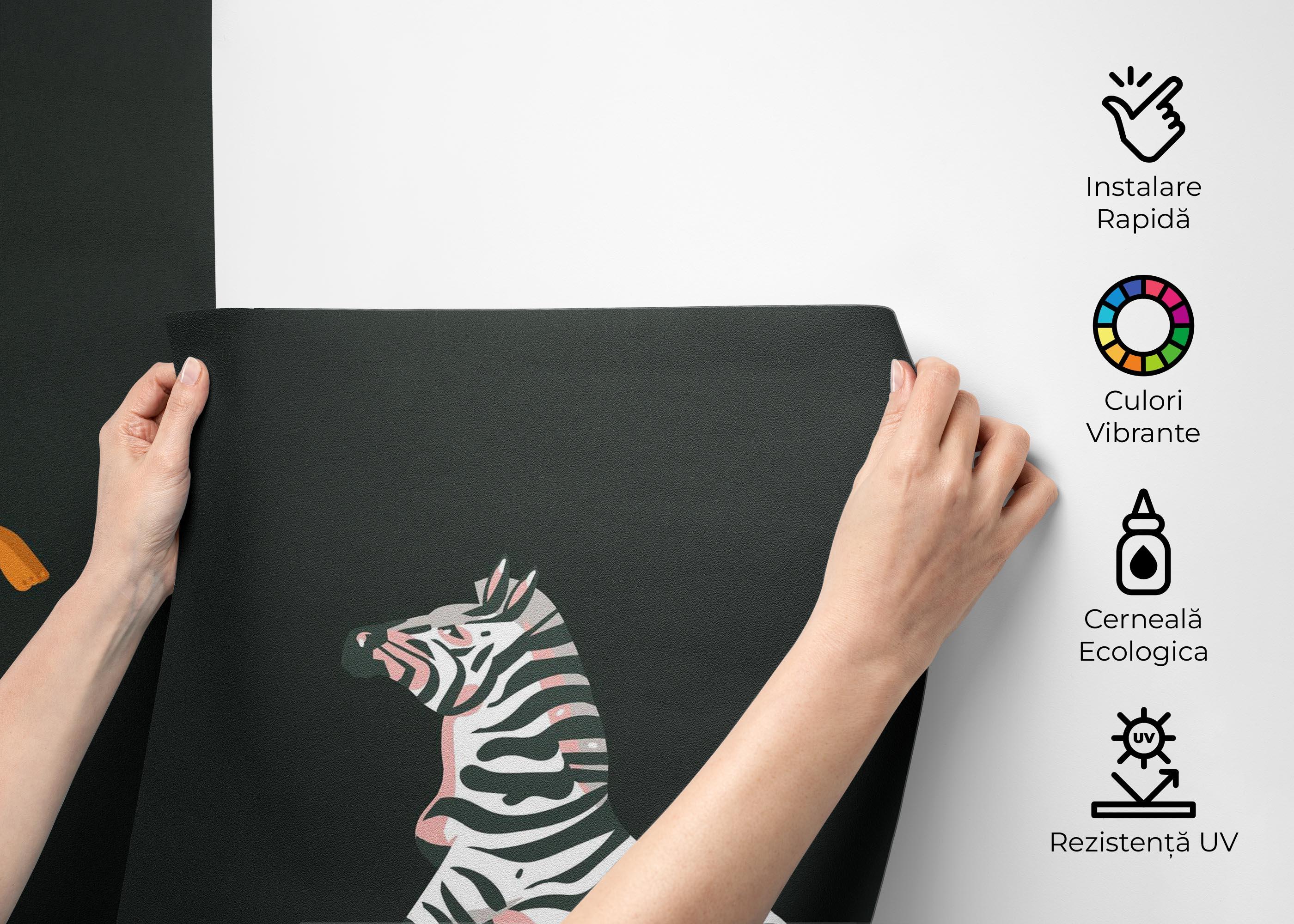 Fototapet Cartoon Animals mockup 2